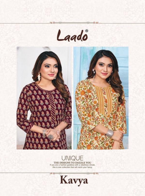 laado kavya jaipuri vol 3 Cotton Kurti With Pant Collection